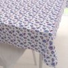 Biante Dekoračný obdĺžnikový obrus Porto PRT-024 Modré okvetné lístky na bielom 100x160 cm