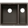 Blanco Subline 340/160 Silgranitový drez, 56x46 cm, kávová 527824