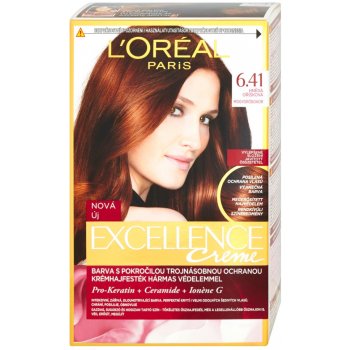 L'Oréal Excellence Creme Triple Protection 6,41 Natural Hazelnut Brown 48 ml