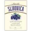 30 ks Etiketa nálepka slivovica