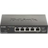 D-Link DGS-1100-05PDV2 5portový gigabitový PoE inteligentný prepínač, bez napájania - napájaný PoE, 2 porty PoE