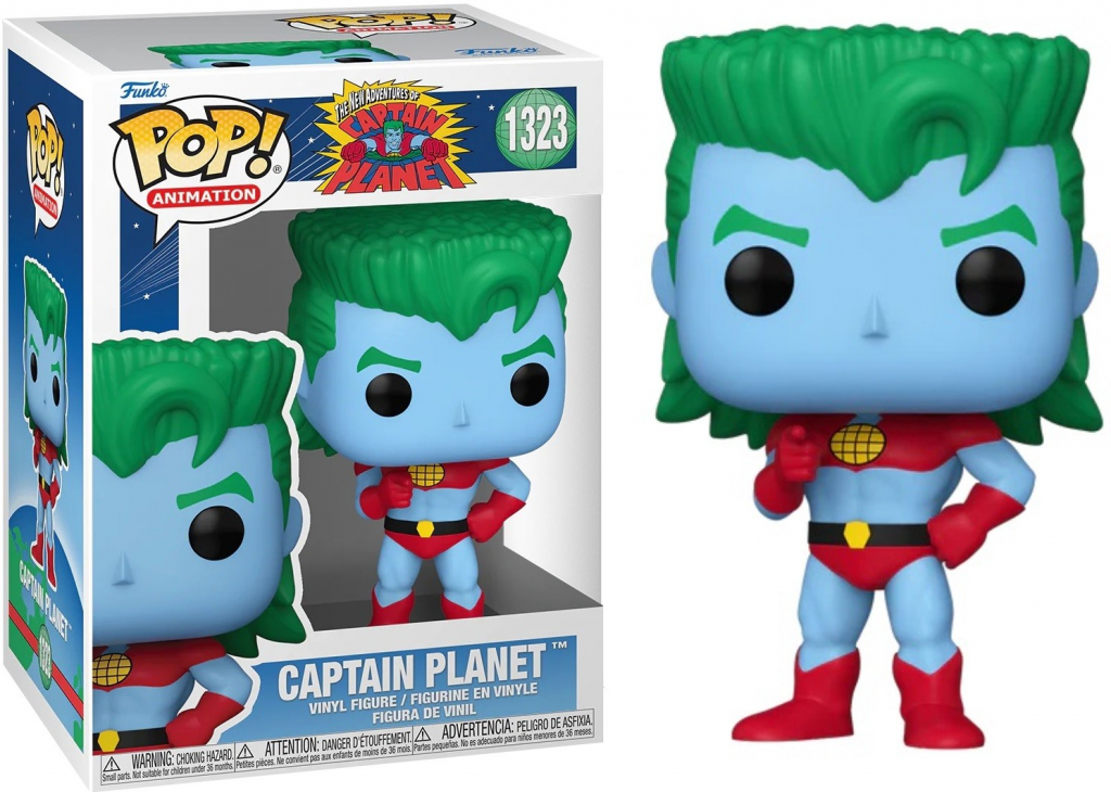 Funko POP! 1323 Animation Captain Planet and the Planeteers Captain Planet