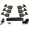 Monitorrs Security AHD 6 kamerový set 5 MPix GTube (6042K6) (Monitorrs Security)