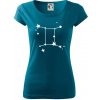 Súhvezdie - Gemini - Blíženci - Dámske tričko Pure - XL ( Petrolejová )