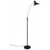 TRIO 463400180 TRAVELLER stojacia lampa V1450mm 1xE27 čierna, zlatá