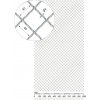 Rebierkové pletené sito 1000 x 2000 mm, vzor Diamant, pozink