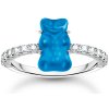 Thomas Sabo TR2459-052-1-54 Silver ring w. blue Goldbears
