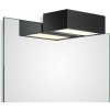 Svetlo nad zrkadlo Box Clip On LED 15 cm čierne matné