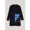 Karl Lagerfeld Jeans Klj Regular Lslv Tee Dress čierna