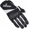 HUSAR MX1 BIELE TEXTILNÉ MOTOCYKLOVÉ RUKAVICE