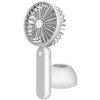 PLATINET vreckový ventilátor 1200mAh bielo/šedý