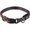 Dog Fantasy LED nylonový svietiaci obojok oranžový 45-65 cm
