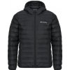 Columbia Bundy LAKE 22 II DOWN HOODED JACKET Čierna