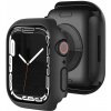 Puzdro Spacecase pre Apple Watch 4/5/6/SE, čierne