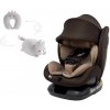 Mama Kiddies Nova Luxe i-Size autosedačka upevnenie bezpečnostným pásom – hnedá (40–150 cm) + DARČEK cestovný vankúš