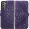 VSETKONAMOBIL 37051 ART Peňaženkový kryt Samsung Galaxy S22 Plus 5G ORNAMENT fialový