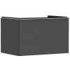 Hansgrohe Xelu Q Umývadlová skrinka, 50x78x55 cm, 1 zásuvka, matná sivá/chróm 54055000-HG