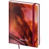 Diár 2026 VARIO MATRAGI RED, A5 týždenný, 128 str, 145x205mm, s gumičkou