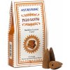 Nefertitis Vonné kužele pre tečúce dym Ajurvéda Palo Santo Backflow Incense Cones - 10 ks