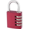 ABUS ABVS48813 visiaci zámok 41.5 mm červená na heslo; ABVS48813