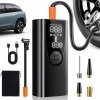 ELEKTRICKÁ VZDUCHOVÁ PUMPA A POWERBANKA 6000MAH, KOMPRESOR DO AUTA