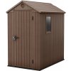 Keter Darwin 6 x 4 s podlahou hnedý