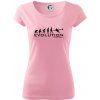 Evolution Football - Dámske tričko Pure - 2XL ( Ružová )