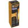 Gélové pero, 0,3 mm, stláčací mechanizmus, BIC 