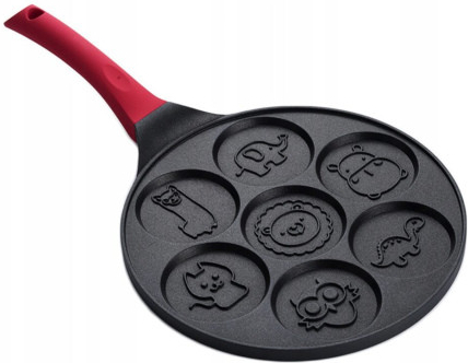 MG Pancakes Animals panvica na lievance čierna 26 cm