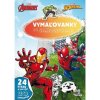 Omaľovánka A4 Marvel so samolepkami