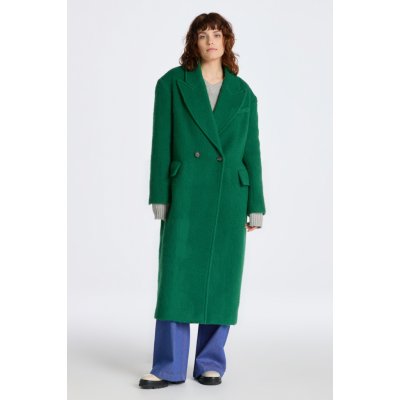 Gant wool blend obercoat zelený