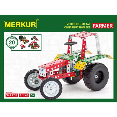 Merkur Farmer Set, 341 dielov, 20 modelov, 3321