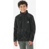 QUECHUA Detská fleecová turistická mikina NH900 7–15 r. maskáčová 10-11 r (141-150 cm)