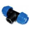 Plastica Alfa Mechanická T-spojka redukovaná 25 x 1/2“ x 25 s vnútorným závitom