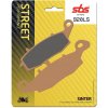 Zadné brzdové doštičky / obloženie SBS Suzuki M 1800 R2 Intruder 2008 - 2010 směs LS