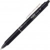 Pilot, gumovací gelový roller FriXion Ball Clicker, 0.7 mm, (M) stredný hrot, čierna