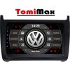 TomiMax VW Polo Android 13 autorádio s WIFI, GPS, USB, BT HW výbava: 2K 8 Core 8GB+128GB HIGH - iba displej A