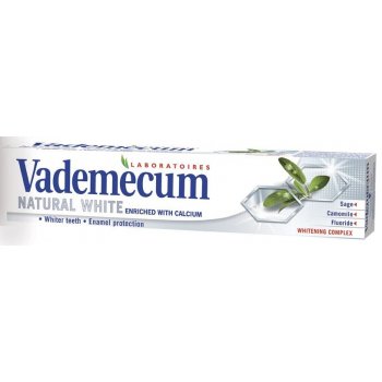 Vademecum Natural white zubná pasta 75 ml