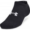 Under Armour TRAINING COTTON NO SHOW 3PK Čierna Biela