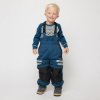 SKOGSTAD RIME DETSKÉ NOHAVICE Blue Teal 3