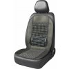 Poťah na sedadlo korálky s opierkou chrbta do auta
