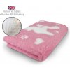 DRYBED Premium Vet Bed Pudel ružový 150 x 100 cm