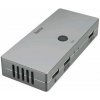 HAMA 200135 KVM prepínač pre 2 PC na 1 monitor/vstup: 2x HDMI | 2x USB-B / výstup: 1x HDMI | 3x USB-A (200135-H)