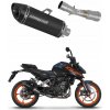 390 Duke 2024 výfuk Tlmič HP8 BLACK DOMINATOR