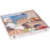 Wimex Krabica na pizzu z vlnitej lepenky 40 x 40 x 4 cm (100 ks)