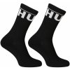 2PACK ponožky HUGO vysoké čierne (50510647 001) L 120 dní na výmenu alebo vrátenie tovaru!