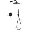 Imex GPM039/NG MONZA podomietkový sprchový set čierna matná