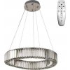 NEDES | LED Stmievateľný luster na lanku LED/40W/230V 3000-6500K chróm + diaľkové ovládanie | ND3530