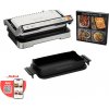 Elektrický gril Tefal OptiGrill XL 4v1 GC784D30 Nerezový/Čierny