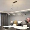 NEDES J4368/G Závesné LED svietidlo s diaľkovým ovládačom 80W, 3000K-6500K, 3500lm, IP20, zlatá